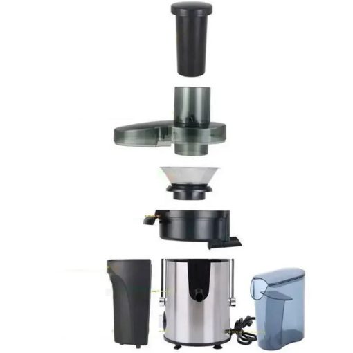 Centrifugás Gyümölcs és Zöldségprés – 800W, 2 Sebességes, Rozsdamentes Acél Szűrővel