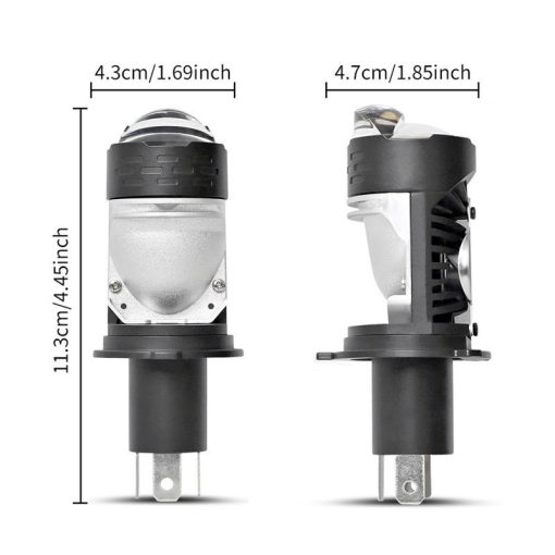 H4 LED autóizzó projektoros lencsével