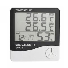   Beltéri és kültéri digitális hőmérő és páratartalom-mérő