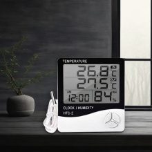 Beltéri és kültéri digitális hőmérő és páratartalom-mérő