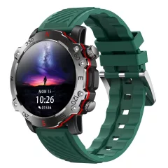  Z21 Max Okosóra – Bluetooth hívás, valós pulzusmérés, sport és okos funkciók - Zöld