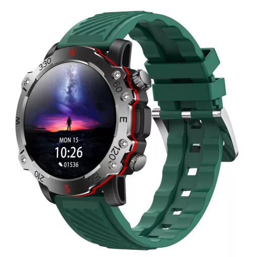 Z21 Max Okosóra – Bluetooth hívás, valós pulzusmérés, sport és okos funkciók - Zöld