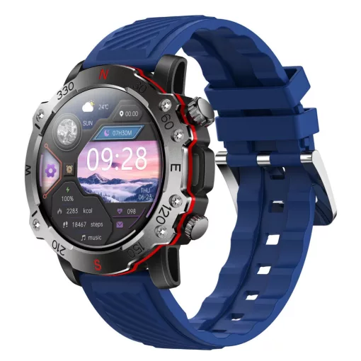 Z21 Max Okosóra – Bluetooth hívás, valós pulzusmérés, sport és okos funkciók - Kék