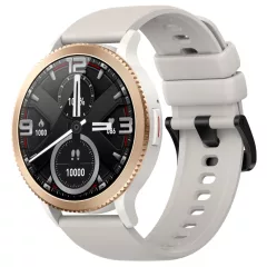   T01 ezüst okosóra - Bluetooth-hívás, pulzusmérő, lépésszámláló