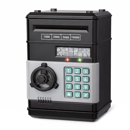 Gyerek széf - Jelszavas védelem, utomatikus bankjegybehúzó funkció