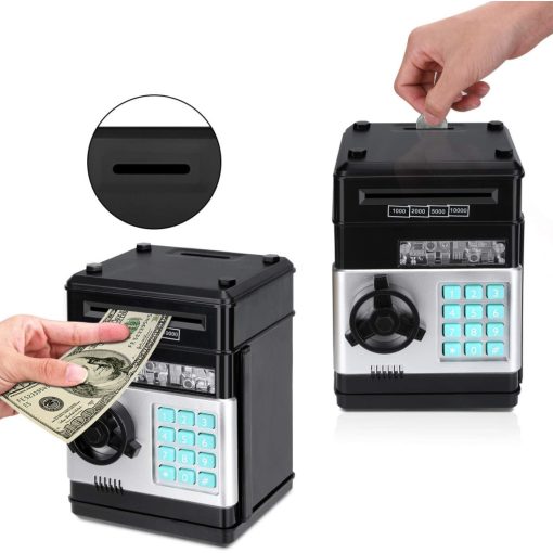 Gyerek széf - Jelszavas védelem, utomatikus bankjegybehúzó funkció