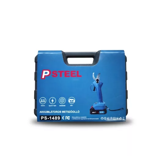 Psteel PS-1489 Dupla Akkumlátoros metsző olló – 96V