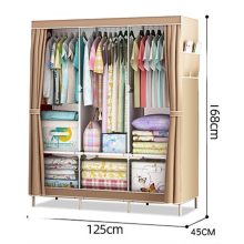 Sorno Mobil gardróbszekrény bézs 125 cm