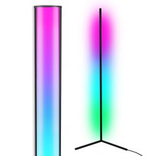 Applikáció vezértelt sarok állólámpa, bluetooth - Fényhatások a zene ütemére!