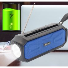 SY-968 Napelemes bluetooth hangszoró beépített zseblámpával,rádióval