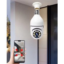 Forgatható okos Wifi IP kamera E27