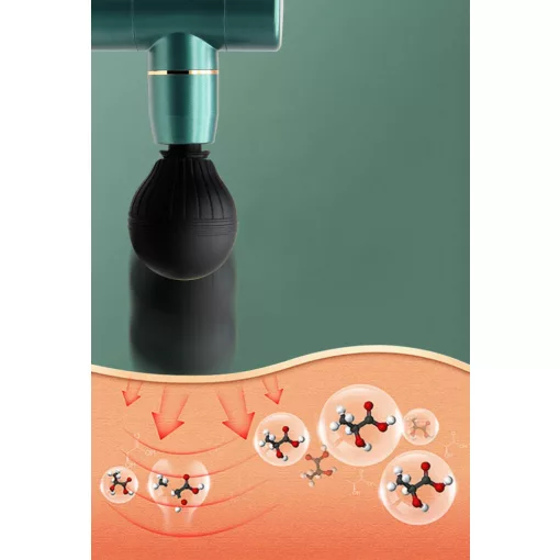 Mini masszázs pisztoly - Izmok regenerálására a mindennapokban!