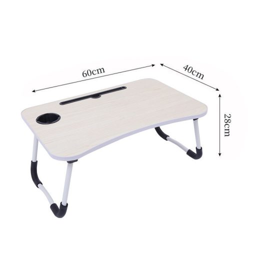 Laptop tartó kisasztal ágyba fa